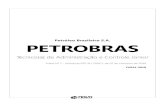 Técnico(a) de Administração e Controle Júnior · DADOS DA OBRA Título da obra: Petróleo Brasileiro S.A. - PETROBRAS Cargo: Técnico(a) de Administração e Controle Júnior
