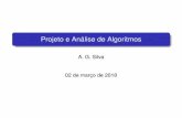 Projeto e Análise de Algoritmos - UFSCalexandre.goncalves.silva/...C. de Souza, C. da Silva, O. Lee, P. Rezende, F. Miyazawa MO417 Complexidade de Algoritmos v. fkm10s2 Diculdade