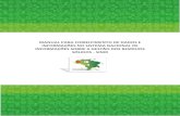 MANUAL PARA FORNECIMENTO DE DADOS E INFORMAÇÕES NO SISTEMA NACIONAL DE …sistemas.sinir.gov.br/assets/MANUAL_PREENCHIMENTO_SINIR... · 2020-07-29 · Manual para Fornecimento de