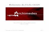 Relatório do Ciclo LEAN - WordPress.com · 2016-01-22 · Relatório do Ciclo LEAN Introdução O Portal Archimedes é uma startup que foi fundada em 2011 com o intuito de auxiliar