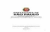 PLANO MUNICIPAL DE ASSISTÊNCIA SOCIAL PLAS - 2014/2017 · 2019-01-22 · O último Plano Municipal de Assistência Social de São Paulo esteve vigente entre os anos de 2009 a 2012.