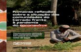 Primeiras reflexões sobre a situação das comunidadessemcerrado.org.br/wp-content/uploads/2020/08... · Primeiras reflexões sobre a situação das comunidades do Cerrado frente