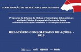 COORDENAÇÃO DE TECNOLOGIAS EDUCACIONAIS Programa de Difusão de … · 2020-07-18 · Oficina de Produção de Mídias Estudantis/PME – Cobertura Colaborativa Estudantil - Fotos: