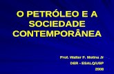 O PETRÓLEO E A SOCIEDADE CONTEMPORÂNEA 244/Petroleo.pdf · por empregado em relação há 8 anos passados, embora os salários tenham baixado em relação à inflação do período