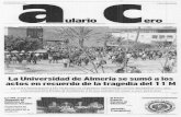UAL · 2005-12-21 · piscina climatizada, el Aulario IV ya está casi listo y se ha anunciado que el edificio del CSIC en Almería, la Estación Experimental de Zonas ... brará
