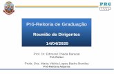 Pró-Reitoria de Graduação - USP · 7262 acessos Criação e Publicação de Vídeos Profa.Dra. Regina MeloSilveira–EP Prof. Dr.FábioGregori –FMVZ 2500 acessos Profa. Dra.