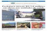 Prefeitura investe R$ 2,8 milhões em obras nas unidades de ... · em obras nas unidades de saúde DIÁRIO OFICIAL DO MUNICÍPIO DE CACHOEIRO DE ITAPEMIRIM A prefeitura de Cachoeiro