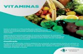 VITAMINAS - Diagnósticos do Brasil€¦ · vitaminas A, D e K, armazenadas no fígado, e a vitamina E, distribuída para todos os tecidos de gordura no corpo. As substâncias lipossolúveis