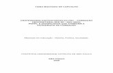 TANIA MACHADO DE CARVALHO PROFESSORES … Machado … · tania machado de carvalho professores participantes do pec – formaÇÃo universitÁria (see-sp / 2001-2003): perfil e significados