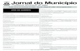 Jornal do Município - Santa Catarina...2015/08/27  · Jornal do Município Prefeitura Municipal de Itajaí Itajaí, 24 de agosto de 2015. JANDIR BELLINI Prefeito Municipal de Itajaí