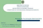 MINISTÉRIO DA DEFESA EXÉRCITO BRASILEIRO SECRETARIA DE ... · Ordenador de Despesas Agente Diretor Administração Patrimonial Administração Orçamentária e Financeira "Art.