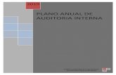 PLANO ANUAL DE AUDITORIA - Volta Redonda … · O Plano Anual de Auditoria Interna 2019 está em conformidade com o Planejamento Estratégico da CGM e para isso são feitos esforços
