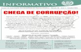CHEGA DE CORRUPÇÃO! · Estudo realizado pela Fiesp, em 2010, revelou que a corrupção no Brasil custa até R$ 69,1 bilhões por ano. Outro estudo divulgado pela Associação dos