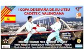 Federación Valenciana de Judo y D · 2019-04-24 · Federación Valenciana de Judo y D.A I Copa España Jiu-Jitsu Cadete - C.Valenciana - MEDAL WINNERS Lucha Masculina-50 kg -55