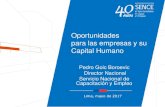 Oportunidades para las empresas y su Capital …wapes.org/es/system/files/directorsence_24-05-2017_peru.pdf2017/05/24  · Oportunidades para las empresas y su Capital Humano Pedro