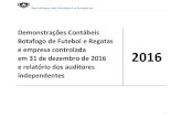 Botafogo de Futebol e Regatas independentes e relatório ...€¦ · caixa. As ações que estão sendo desenvolvidas para o reestabelecimento do equilíbrio econômico financeiro