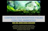 CONTROLE DOS INCENTIVOS FISCAIS COM FINS AMBIENTAIS€¦ · lÍder do grupo de pesquisa em tributaÇÃo ambiental cnpq/ufc pÓs-graduada em direito tributÁrio - espanha e argentina