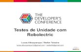Testes de Unidade com Robolectric - Sucesu-Rssucesurs.org.br/.../tdc2015testesunidaderobolectric.pdf• Framework para Testes de Unidade • Open-source (licença MIT) • Mais compatível