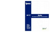 Tecnologia, Produção e Comércio Exteriorrepositorio.ipea.gov.br/bitstream/11058/3460/1/Radar_n17.pdf · A 17a edição do boletim Radar: tecnologia, produção e comércio exterior