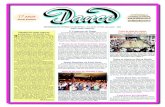 Dance 186 · DISTRIBUIÇÃO INTERNA E GRATUITA - ANO XVII - Nº 186 - SETEMBRO – 2011 Editor: Milton Saldanha 10 mil impressos Completo na Internet jornaldance@uol.com.br 17 ˜n˚s