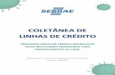 COLETÂNEA DE LINHAS DE CRÉDITO Sebrae/Artigos/20200508_Linhas de... · sebrae-firmam-acordo-para-facilitar-o-acesso-ao-credito-para-micro-e-pequenas-empresas Outras informações: