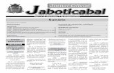 Sumário - jaboticabal.sp.gov.br€¦ · Jaboticabal, 17 de setembro de 2010 1 ANO II - Nº 56 - SEXTA-FEIRA, 17 DE SETEMBRO DE 2010 Esta edição contém 16 páginas Sumário Município