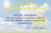 PME 3561 Engenharia de Energia Solarpaineira.usp.br/sisea/wp-content/uploads/2020/02/1Aula1-Introdução… · 3 –Solar fotovoltaica: conversão direta de energia solar em energia