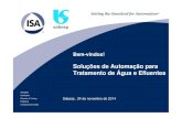 Soluções de Automação para Tratamento de Água …isasp.org.br/wp-content/uploads/2020/01/01.-ISA-Sao...2020/01/01  · Encontro Técnico ISA: Soluções de Automação para Tratamento