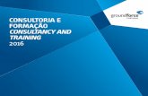 CONSULTORIA E FORMAÇÃO CONSULTANCY AND TRAINING 2016 · CEO MESSAGE Groundforce Portugal is the national leader in ground handling, with a clear majority market share at all airports.