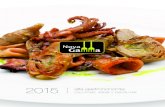2015 - Nova Gamma Gastronomia · 2017. 5. 30. · Salteado de morcilla con patatas Morcilla: tocino, sangre de cerdo, arroz pan rallado, piñones y especias (puede contener trazas