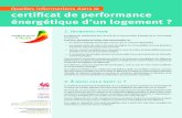certificat de performance énergétique d’un logementcooseco.com/wp-content/themes/cooseco/docs/PEB.pdf · Le certificat de performance énergétique est un outil qui permet à
