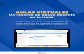 Estrategia Digital UANL · 2020. 5. 26. · AULAS VIRTUALES Un recurso de apoyo docente en la UANL Conoce cómo crear aulas virtuales integradas a la Plataforma NEXUS, por medio de