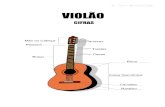 VIOLÃO - portalidea.com.br€¦ · A cifragem de acordes para violão segue a regra estabelecida para a harmonia popular, quanto a distribuição de notas do acorde no braço do