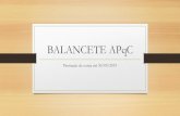 BALANCETE APqC - WordPress.com...BALANCETE APqC Prestação de conta até 30/09/2019 QUADRO SOCIAL 30 de Setembro 2017 2018 2019 # TOTAL DE ASSOCIADOS 2.437 2.438 2.439 Associados
