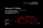 Smart Cities - Logicalis...tareas, y así aparecen las Smart Cities. En el bolsillo de cada ciudadano está el elemento esencial de las Smart Cities: el smartphone. Esta es la pieza