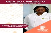 GUIA DO CANDIDATO - portal.ifrj.edu.br · o candidato concorre Resultado, classiﬁcação e entrega de documentos As vagas oferecidas serão ocupadas obedecendo-se à ordem cronológica