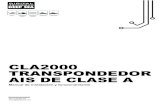 CLA2000 TRANSPONDEDOR AIS DE CLASE A...Lista de abreviaturas Página 1 Lista de abreviaturas AIS Sistema de identificación automático ... LCD Pantalla de cristal líquido LON Longitud