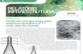 RELATÓRIO INFRAESTRUTURA - Ubrabio · 2018. 4. 7. · deste continua grave, e pode ser necessário o acionamento de termelétricas mais caras para garantir a segurança energética.