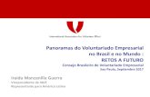 Panoramas do Voluntariado Empresarial no Brasil e no Mundo ...€¦ · RETOS A FUTURO Consejo Brasileiro de Voluntariado Empresarial Sao Paulo, Septiembre 2017 . IAVE fue fundada