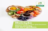 Nutrição · 2020. 6. 5. · cardápio para pacientes com dietas restritas, oferecendo saborosos pratos assódicos, dando ênfase na cor, sabor e aroma, com ingredientes funcionais