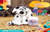 Receita Cachorro Zoo Kids - FialFuça do cachorro 5,5cm Nariz 5cm largura de 3,5cm Rabo Boca 5cm Base grande preta olho (1 v.) 6cm asem dia egeol o (2 v.) 4cm Base pequena preta olho