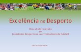 Excelência no Desporto · 2012. 5. 22. · desempenhos de sucesso. Pereira (2002), no trabalho que realizou sobre a excelência profissional dos profissionais de Educação Física