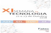 Fatec Jornalista Omair Fagundes de Oliveira...DE TECNOLOGIA 22 e 23 de Outubro ADS Análise e Desenvolvimento Sistemas Gestão da Tecnologia da Informacão Logistica 2018 Gestäo Financeira