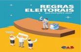 Eleições OAB Cartilha€¦ · Regras Eleitorais nas Eleições 2020 Comissão de Direitos Políticos e Eleitoral – Seccional OAB/ES