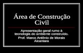 Área de Construção Civil - Unesp€¦ · Apresentação geral rumo à tecnologia do ambiente construído. Solucionar Proposição de materiais e de sistemas. Questões públicas