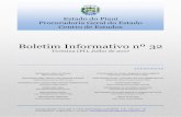 Procuradoria Geral do Estado do Piaui - Boletim Informativo nº 32 PGE N 32.pdf · 2017. 8. 8. · BOLETIM INFORMATIVO Nº 32 – JULHO DE 2017 Procuradoria Geral do Estado do Piauí