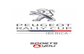 REGULAMENTO DESPORTIVO PEUGEOT RALLY CUP IBERICA … · Peugeot Rally Cup Iberica para cada 1º condutor/piloto e o 2º condutor/co-piloto, e um kit de imagem da Peugeot Rally Cup