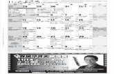 CALENDAR 2013 NOVEMBER - Toyokoro「とよころカレンダー」は、切り取ってお貼りいただけるよう裏表紙に掲載しています。 日 月 火 水 木 金 土