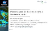 Observações de Satélite sobre a Qualidade do Ar · 2016. 10. 19. · National Aeronautics and Space Administration Observações de Satélite sobre a Qualidade do Ar Dr. Pawan