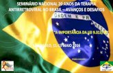 SEMINÁRIO NACIONAL 20 ANOS DA TERAPIA ANTIRRETROVIRAL … · 1985- O Grupo de Apoio e Prevenção à Aids. (GAPA), criado em 1985 em S. Paulo, por iniciabva de vários atores/ Primeiro